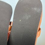 Tory Burch  Miller Cloud Camello Flip Flop Sandals Brown Leather Women Size 11 Photo 5