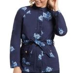 Draper James Navy Floral Field Jacket Photo 0