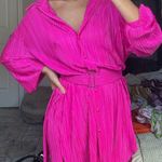 Amazon Pink Shirt Dress Photo 0
