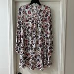 Umgee  Floral Long-Sleeved Flowy Tunic Dress, Size Small Photo 6
