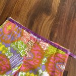 Trina Turk  100% Cotton Bermuda Shorts Groovy Colorful Made in USA Photo 5