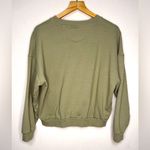 American Eagle Outfitters Green Women's Nature Butterfly Sweater Womens Size L Photo 1