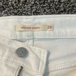 Levi's White Denim Levi’s Shorts Photo 2