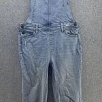 Paige Women's Denim Coverall High Rise Sierra Raw Hem Size 27 Light Wash Photo 0