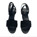 Vince Camuto Varelnta Suede Wedges, Black, 8.5 Photo 7