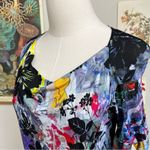 Patrizia Pepe Designer Graphic Stretchy Bodycon Dress size 10 Medium Purple Photo 5