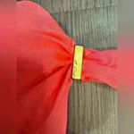 A.CHE NWT Women’s Viona Top Coral Swimsuit Bikini Top Size 32DD,‎ 34D, 36C, 38B Pink Photo 4