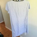 J. Jill Pure Jill 100% Linen Lagenlook Natural Shift Dress Farmhouse Cottage M Blue Size M Photo 1