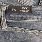 Liverpool NWT Kennedy Distressed Crop Mid Rise Jeans ECO Style 16W Photo 7