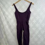 Free People Movement Plum Seamless Bodysuit Jumpsuit Leggings Athleisure Size M Purple Photo 7