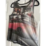 Current/Elliott Current Elliott 2 Sleeveless Graphic Tank Car Graphic The Muscle Tee Night Owl Photo 1