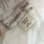 Coldwater Creek Cotton Maxi Skirt womens White (medium) cottagecore coquette minimalist casual Photo 1