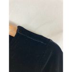 Rachel Zoe Velvet Black Top Size Small Photo 3