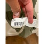 Roxy  Olive Green Eyelet Design Tank Seing Mini Dress Large Photo 7