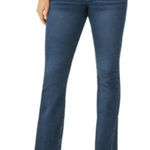 Lee NWT Women’s Shape Illusions Mid-Rise Bootcut Jeans – Blue Lagoon, Size 16P Photo 0