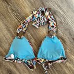 Becca  colorful swimsuit top size Large Photo 6