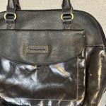 Vintage Tignanello Handbag‎ Black Genuine Leather Purse Tote Photo 1
