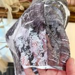 Komarov Black and White Floral Crinkle Midi Dress w/ Lace Shoulders Photo 4