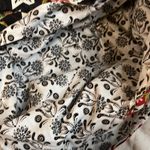 Handmade Christmas Holiday Snowflake Tote Bag Black Photo 3