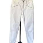CAbi Jeans Womens Size 2 Curvy White Curvy Skinny Cuffed Stretch Photo 1