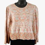 LC Lauren Conrad  Juniors XXL Rainbow Multicolor Knit Pullover Sweater NWOT Photo 1