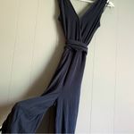 Banana Republic  Sandwash Wrap Jumpsuit Navy XS Photo 4