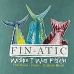 Comfort Colors Lulus T-Shirt Large Green Short Sleeve Graphic Gulf Shores Destin Myrtle Beach Photo 2