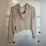 Minnesota Gophers cropped hoodie sweatshirt Tan Photo 1