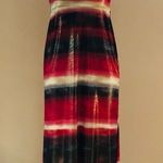 🆕 Metallic Maxi Skirt/Dress/Coverup💥 Red Size M Photo 0