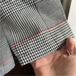 NEW Lauri Felt Fringe Trimmed Plaid Double Breasted Jacket Size XL Photo 6