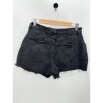 Hollister Shorts Women 9 29W Black Curvy High-Rise Vintage Cotton Blend Denim Photo 1