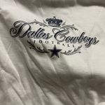 NFL Cowboys football white long sleeve shirt tee top Photo 2