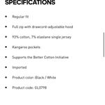 Adidas  Essentials 3-stripe Full Zip Hoodie Photo 11