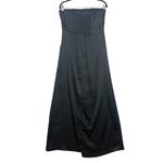 Petal and Pup  NWT $109 Black Kara Strapless Maxi Dress L 12 14 Photo 4