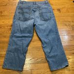 Levi's LL Bean WOMENS Crop Blue Jeans 10 Reg Photo 2