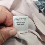 WAYF Clothing Blouse Women's Large Blush Floral 100% Polyester Off The Shoulder Pink Photo 4