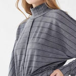 Urban Outfitters  gray washed mock neck long‎ sleeve top Photo 0