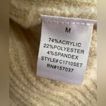 Et Clet  Oatmeal Chunky V Neck High Low Hem Knit Vest Size M Photo 3