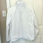 Three Hearts Windbreaker Jacket in White with Black Trim Size XL Photo 6