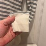 American Eagle Outfitters Juniors Striped Shawl Collar Thermal Pullover L Y2k Photo 3