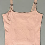 EXPRESS Light Pink Pastel Shelf-Bra Cami Camisole Tank Top Shirt Size M π Photo 0