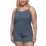 Felina Women's 4-piece PJ Set t-shirt, tank, short, pants Photo 6