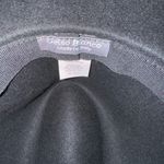 Classic Black Wide Brim Fedora Hat Photo 2