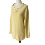 White Stag VINTAGE  Waffle Knit Tunic Sweater Top Photo 2