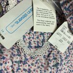 Karin Stevens NWT  90s Floral Maxi Dress 14 Gunne Sax Style Dusty Rose&Periwinkle Photo 11