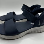 Skechers  Slip Ins Women's Navy Blue Comfort Strappy Sandals Size 8 Photo 0