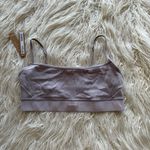 SKIMS Cotton Rib Scoop Bralette Oyster Size Medium Photo 0