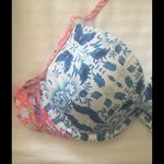 BCBGeneration NWT Pink and Blue Floral Bikini Top Size Large Photo 2