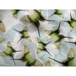 CAbi  Butterfly Blouse Womens Size Small Short Sleeve Sheer Faux Wrap V-Neck Top Photo 12