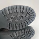 LINEA PAOLO Tate Boots Size 8.5 Metallic Camo Silver Lug Sole Black Stretch NEW Photo 11